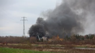 Niebezpieczny pożar w Kędzierzynie-Koźlu. Nowe informacje służb