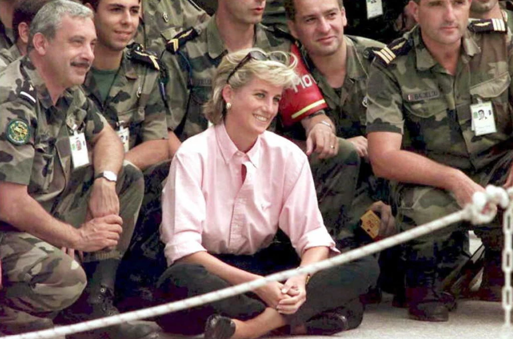 Księżna Diana w Bośni. Sierpień 1997