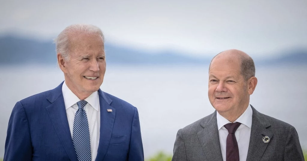 Joe Biden i Olaf Scholz mają plan na skłonienie Ukrainy do rozmów z Kijowem