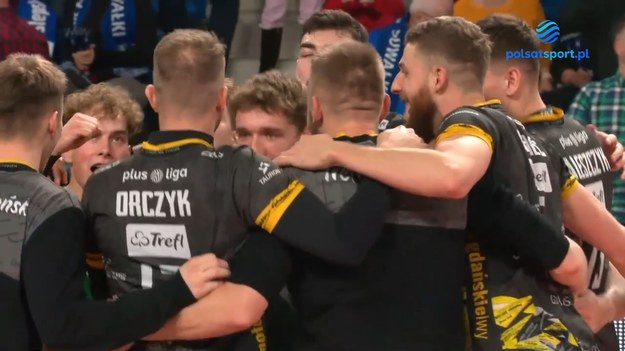 Skrót meczu Ślepsk Malow Suwałki - Trefl Gdańsk.