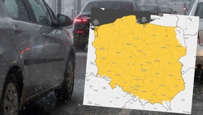 Będzie ślisko i niebezpiecznie. IMGW wydało ostrzeżenia