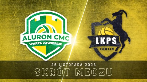 Skrót meczu Aluron CMC Warta Zawiercie – Bogdanka LUK Lublin 3:0 (25:19, 25:21, 29:27) - siatkówka, PlusLiga 2023/2024 - 8. kolejka. 

 

_____
Warta: Bartosz Kwolek, Mateusz Bieniek, Karol Butryn, Trevor Clevenot, Miłosz Zniszczoł, Miguel Tavares Rodrigues – Luke Perry (libero) oraz Patryk Łaba, Michał Szalacha, Daniel Gąsior. Trener: Michał Winiarski.
LUK: Marcin Komenda, Tobias Brand, Jan Nowakowski, Mateusz Malinowski, Alexandre Ferreira, Marcin Kania – Thales Hoss (libero) oraz Maciej Krysiak, Jakub Wachnik, Jakub Nowosielski, Damian Schulz, Damian Hudzik. Trener: Massimo Botti.