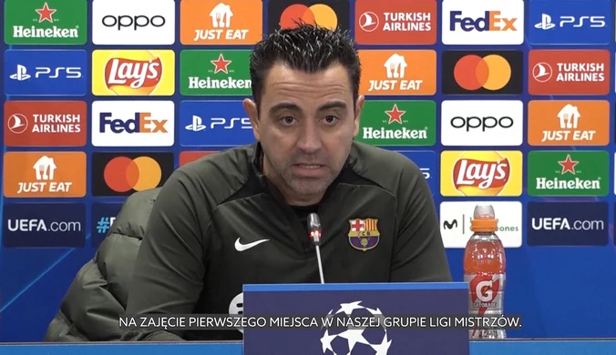 Xavi Hernandez: To dla nas szansa, do której podchodzimy w dobrych nastrojach. WIDEO