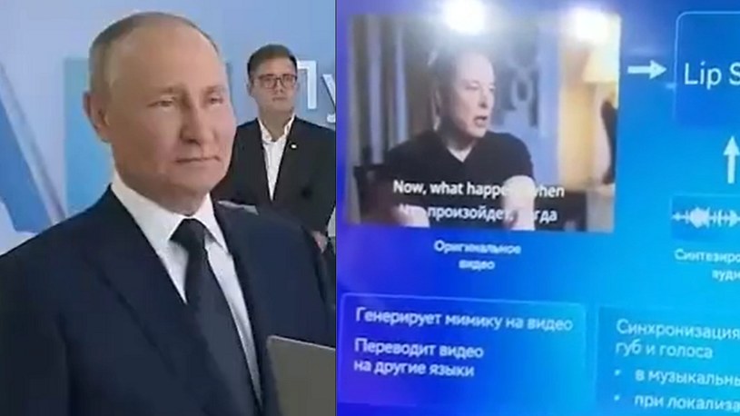 Władimir Putin pojawił się na konferencji AI Journey 2023, na której zaprezentowano najnowsze możliwości GigaChat, czyli rosyjskiej odmiany popularnego ChatGPT.