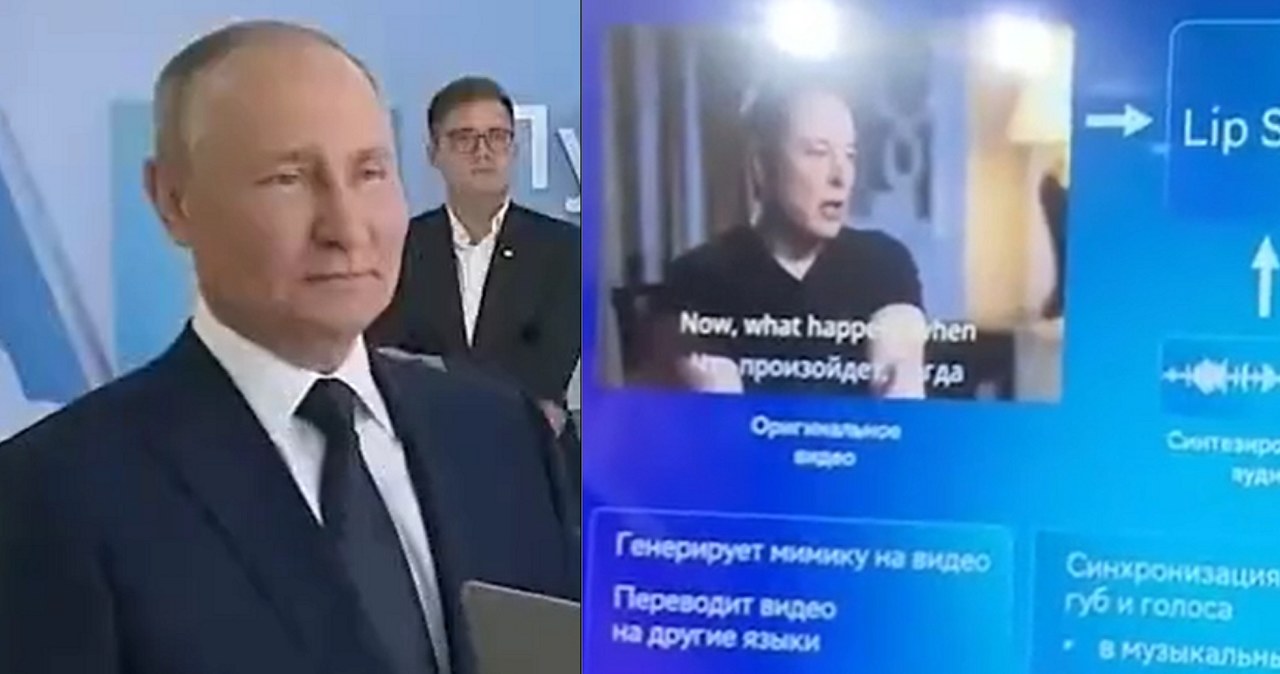Władimir Putin pojawił się na konferencji AI Journey 2023, na której zaprezentowano najnowsze możliwości GigaChat, czyli rosyjskiej odmiany popularnego ChatGPT.