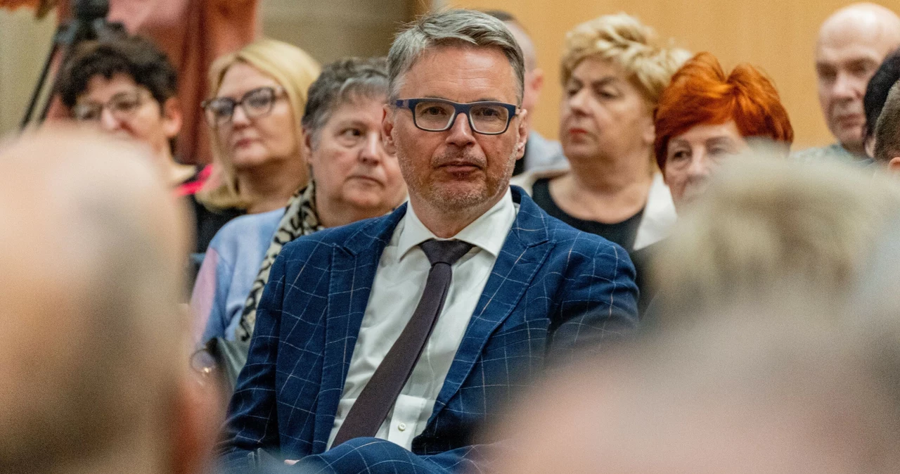 Janusz Kubicki w trakcie debaty "Przyszłość Polski".