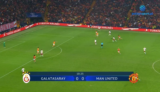 Galatasaray – Manchester United 3-3. Skrót meczu. Liga Mistrzów. WIDEO