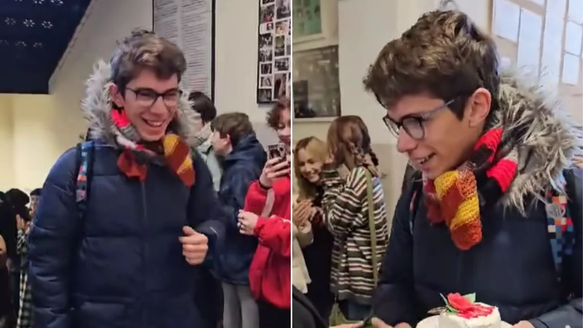 Jakub Seemann, uczeń III LO z Oddziałami Dwujęzycznymi w Zabrzu (Śląskie) został Mistrzem Świata Juniorów w szachach do lat 16. Został wyjątkowo powitamy przez swoich szkolnych kolegów. 