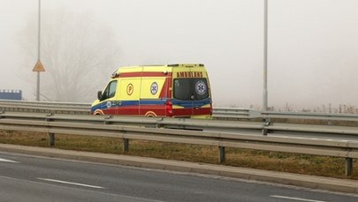 Wypadek na A2. Dwie osoby ranne