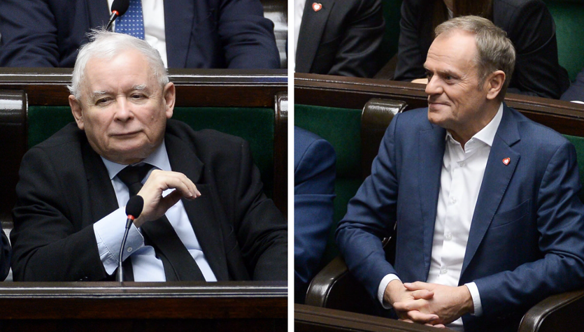  J. Kaczyński i D. Tusk złożyli oświadczenia majątkowe. Spore oszczędności