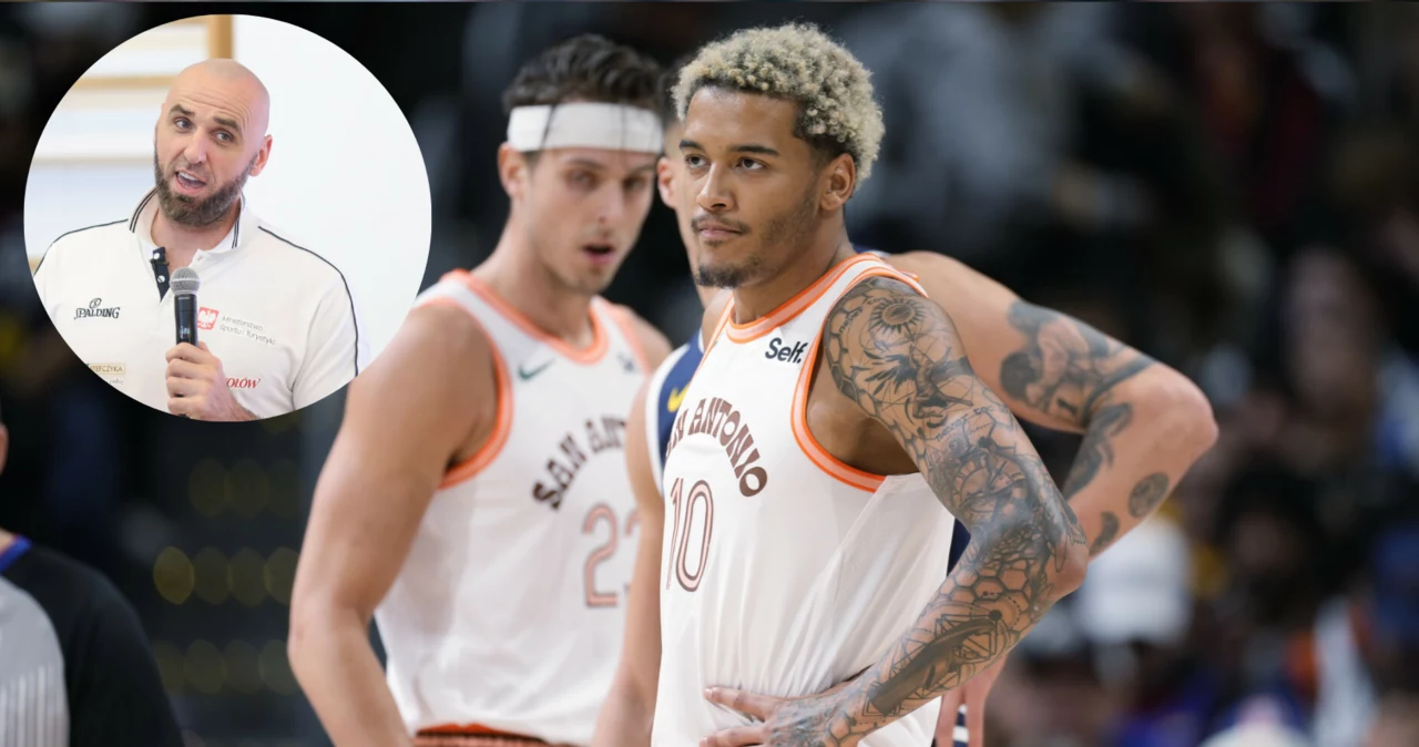 Jeremy Sochan zdobył 33 punkty w meczu z Atlantą Hawks.
