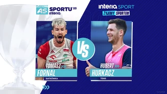 "As Sportu 2023". Hubert Hurkacz kontra Tomasz Fornal. Zagłosuj!