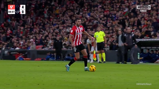 Skrót meczu Athletic Club - Rayo Vallecano. 