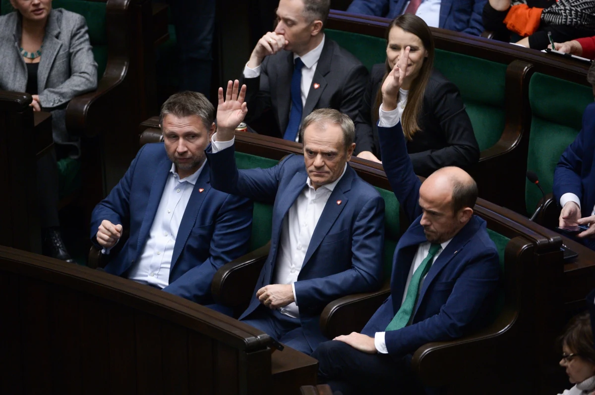 Budowany przez koalicję nowy rząd premiera Donalda Tuska powinien w pierwszej kolejności zająć się odblokowaniem środków z Krajowego Planu Odbudowy - wynika z najnowszego sondażu United Surveys dla RMF FM i "Dziennika Gazety Prawnej". Na taki priorytet wskazała blisko połowa pytanych.