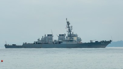 Atak na statki na Morzu Czerwonym. Niszczyciel USA zestrzelił drony