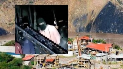 Gang napadł na kopalnię złota w Peru. Są zabici i ranni