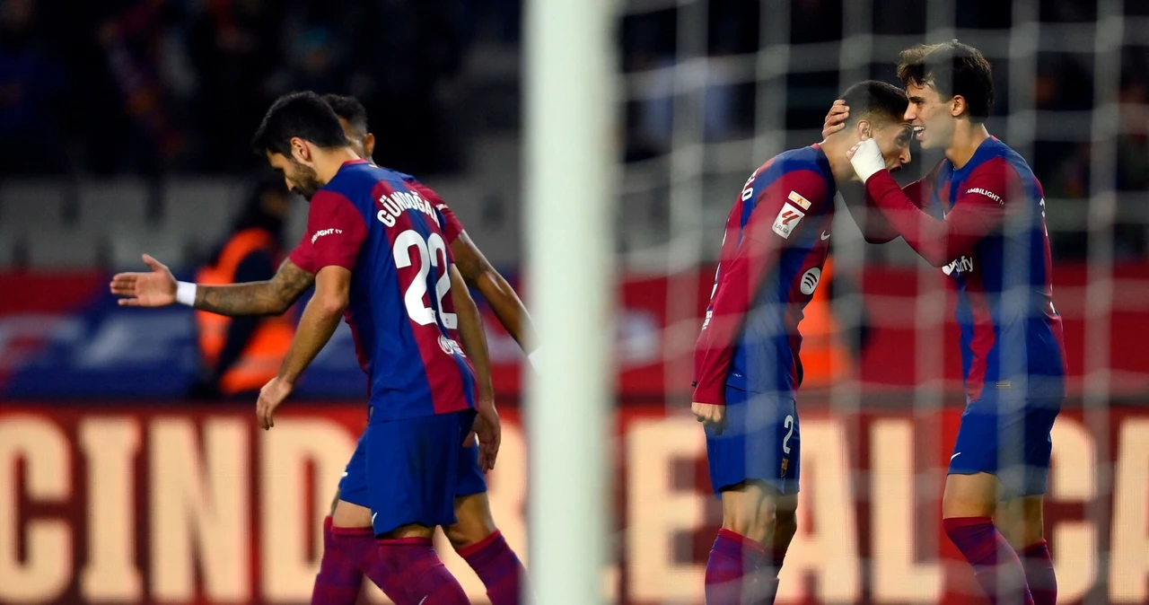 FC Barcelona w meczu z Atletico Madryt
