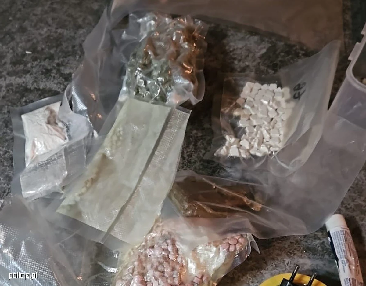 Dwóch mężczyzn podejrzanych o posiadanie znacznej ilości narkotyków zatrzymali w Krakowie policjanci i funkcjonariusze Służby Więziennej. Przejęli ponad 14 kilogramów substancji odurzających, które miały być rozprowadzane w zakładach karnych. 