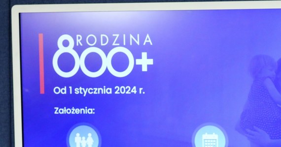 2 stycznia ZUS zrealizuje pierwsze przelewy świadczenia wychowawczego w wysokości 800 zł. Zwiększnie świadczenia z 500 do 800 zł nie wymaga składania żadnego dodatkowego wniosku.