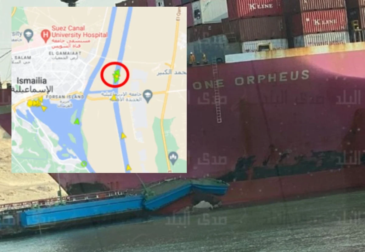 Kolizja na Kanale Sueskim, do której doszło, gdy w płynącym do Holandii kontenerowcu zawiódł ster i statek uderzył w most, nie spowodowała zablokowania tego szlaku wodnego. Taką informację przekazał zarząd Kanału Sueskiego.