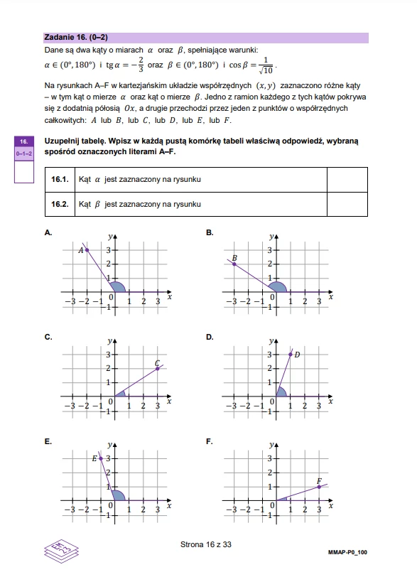 Arkusz CKE - zadania z matematyki. Matura próbna 