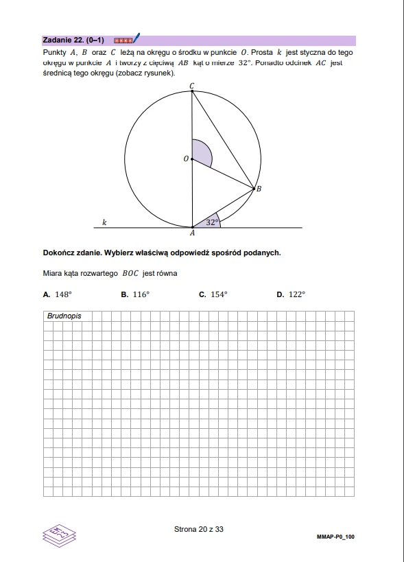 Arkusz CKE - zadania z matematyki. Matura próbna 