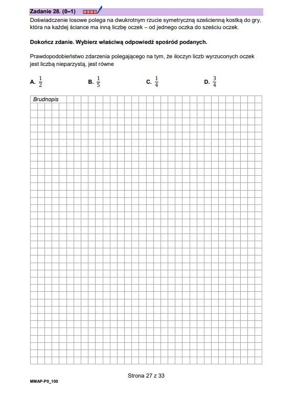 Arkusz CKE - zadania z matematyki. Matura próbna 