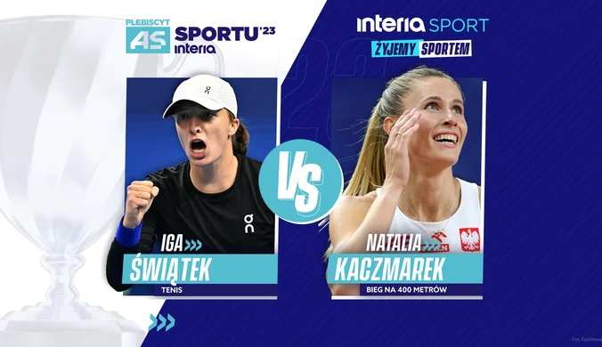 "As Sportu 2023". Iga Świątek kontra Natalia Kaczmarek. Zagłosuj!