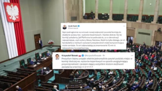 Emocje po głosowaniu. Sasin wskazał winnego "zmarnowania 70 mln zł"