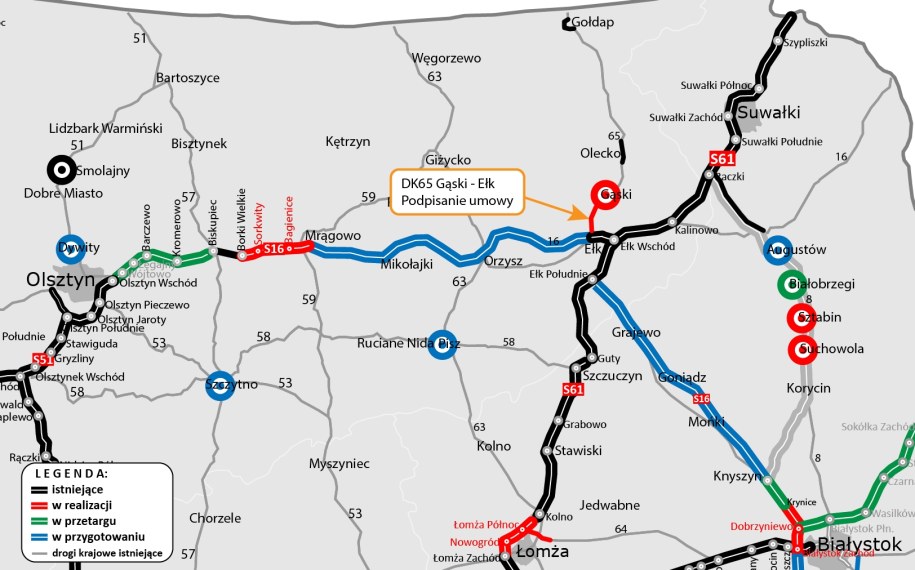 /GDDKiA w Olsztynie /Materiały prasowe