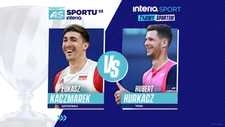 "As Sportu 2023". Łukasz Kaczmarek kontra Hubert Hurkacz. Zagłosuj!