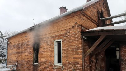 Pożar domu w Korniaktowie. Jedna osoba zginęła