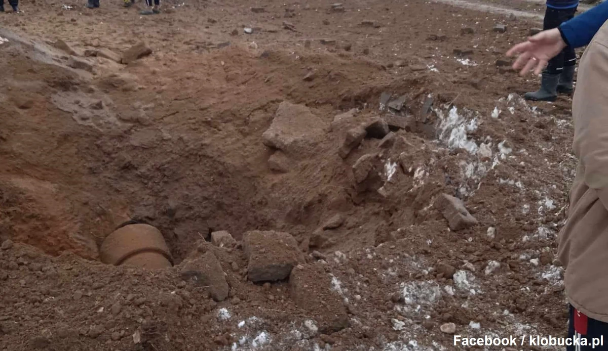 Wybuch gazociągu we Wręczycy Wielkiej (woj. śląskie). Na szczęście nie ma osób poszkodowanych.