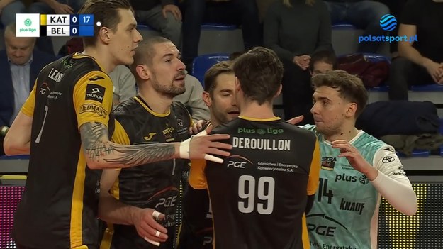 Skrót meczu GKS Katowice - PGE GiEK Skra Bełchatów.