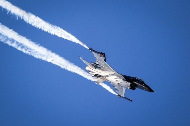 Amerykański F-16 rozbił się w czasie lotu szkoleniowego