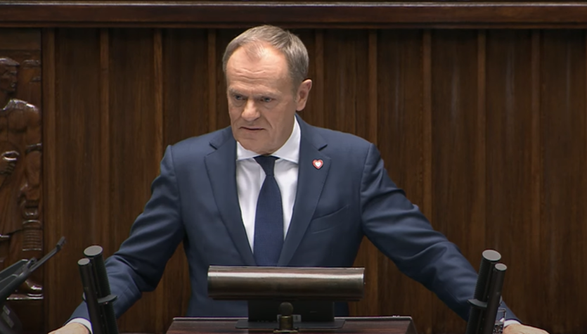  Tusk mówił o prawach kobiet. Nagła zaczepka z ław PiS