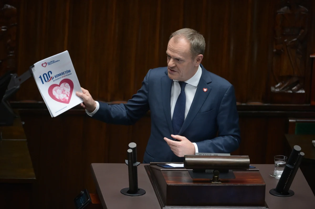 "15 października przejdzie do historii jako dzień, nie pierwszy raz, pokojowego buntu, buntu na rzecz wolności i demokracji" - mówił w expose premier Donald Tusk. Polska jest i będzie silnym ogniwem NATO. Będzie stabilnym sojusznikiem USA. Polska odzyska pozycję lidera UE przez szanowanie większej wspólnoty - podkreślił Tusk. Wystąpienie premiera trwało ponad dwie godziny.