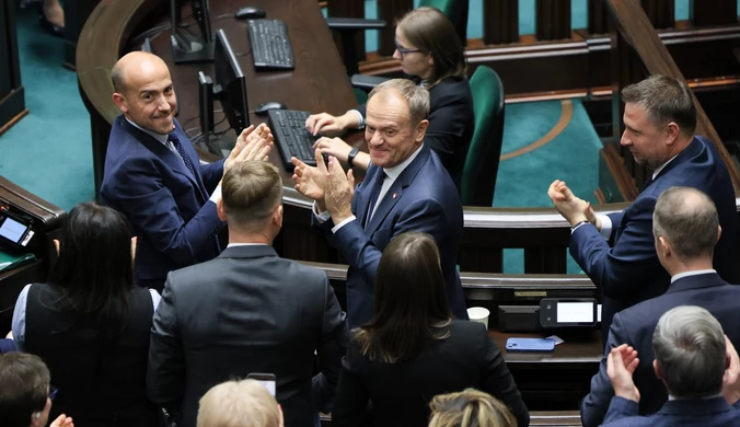 Donald Tusk premierem. Sejm zagłosował nad wotum zaufania
