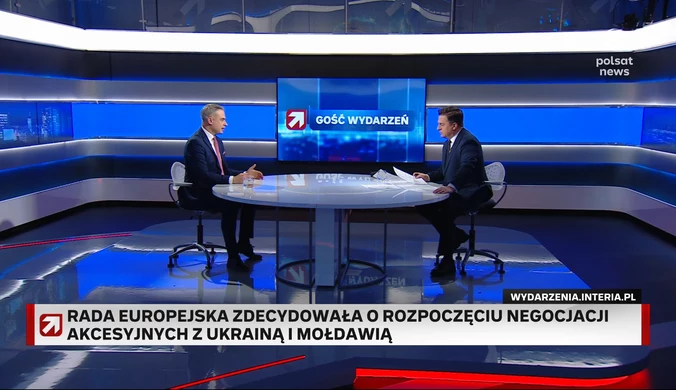 Gawkowski o akcesji Ukrainy do UE: Dobra wiadomość dla Polski