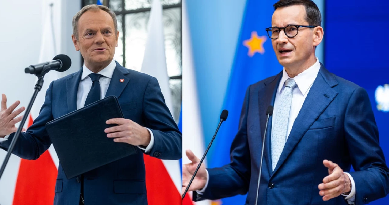 Donald Tusk Vs Mateusz Morawiecki. Polacy Wskazali Na Lepszy Rząd ...