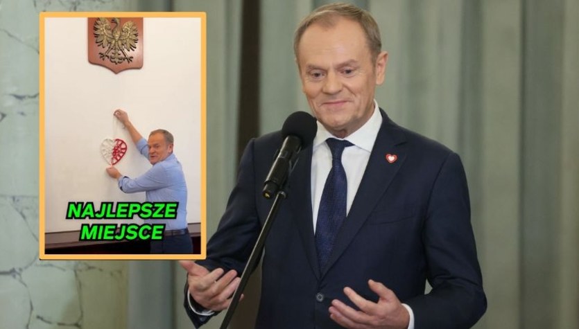  Tusk spełnił obietnicę. Pokazał nagranie