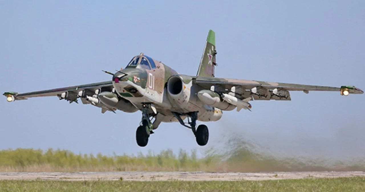 Rosyjski samolot Su-25