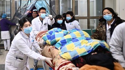 Tragiczne trzęsienie ziemi w Chinach. Zginęło co najmniej 111 osób