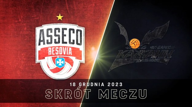 Skrót meczu Asseco Resovia – Barkom-Każany Lwów 3:1 (25:20, 25:21, 21:25, 28:26) - siatkówka; PlusLiga, 12. kolejka.

 

_______
Resovia: Yacine Louati, Jakub Kochanowski, Stephen Boyer, Klemen Cebulj, Karol Kłos, Fabian Drzyzga – Paweł Zatorski (libero) oraz Jakub Bucki, Adrian Staszewski, Łukasz Kozub. Trener: Giampaolo Medei.
Barkom: Mousse Gueye, Deniss Petrovs, Luciano Palonsky, Vladyslav Shchurov, Vasyl Tupchii, Ilia Kovalov – Yaroslav Pampushko (libero) oraz Oleksii Holoven, Kristers Dardzans, Vitalii Kucher, Bohdan Mazenko. Trener: Ugis Krastins.