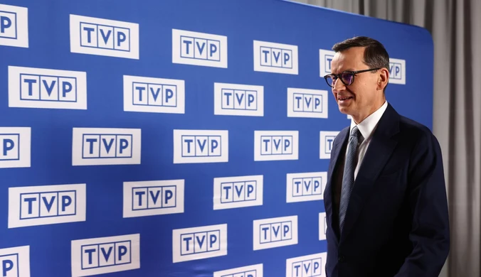 Mateusz Morawiecki murem za TVP. Mówi o "obronie niezależnych mediów"