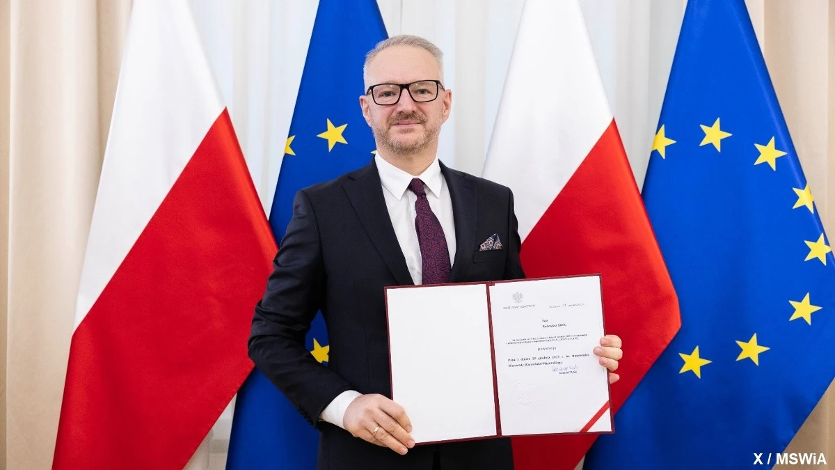 Dotychczasowy wójt gminy Wydminy Radosław Król został nowym wojewodą warmińsko-mazurskim. Informację o jego powołaniu przekazało na X (dawny Twitter) Ministerstwo Spraw Wewnętrznych i Administracji.
