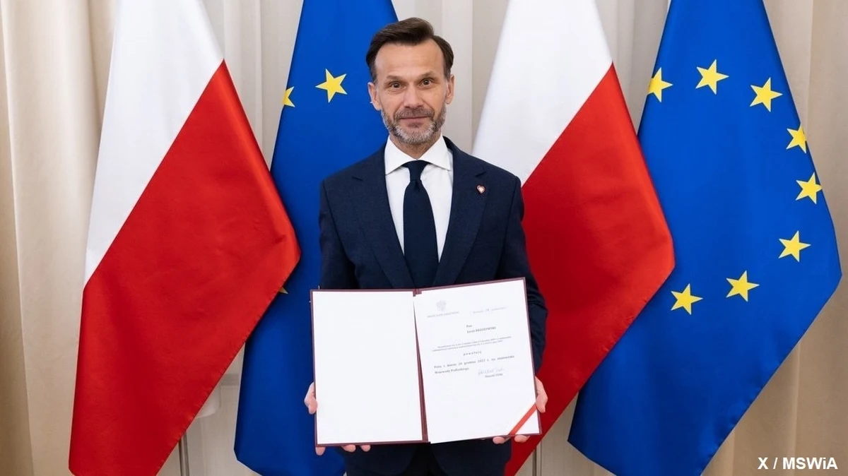 Wojewódzkie podlaskie ma nowego wojewodę. Powołanie na ten urząd otrzymał dr Jacek Brzozowski - przekazało na X (dawny Twitter) Ministerstwo Spraw Wewnętrznych i Administracji.