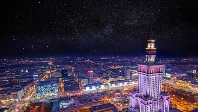Nocą w Polsce nie widać gwiazd. Naukowcy alarmują ws. zanieczyszczenia światłem 
