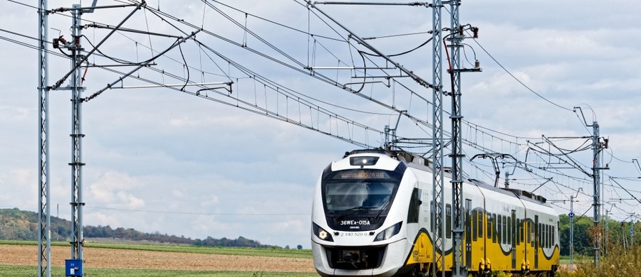 Wstrzymanie został ruch na trasie kolejowej z Wrocławia do Nowej Soli. Na odcinku Brzezinka Średzka - Wołów drzewo spadło na sieć trakcyjną.  