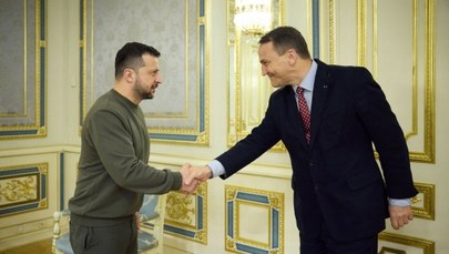 Sikorski w Kijowie. Rozmowy o odblokowaniu granicy polsko-ukraińskiej